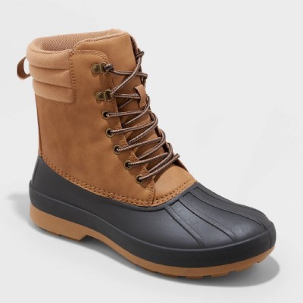 Men's Tan Cody Waterproof Duck Boots Goodfellow & Co
